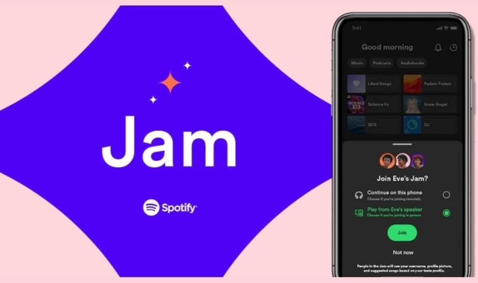 Spotify Jam duyuruldu; aynı anda aynı şarkı dinlenecek