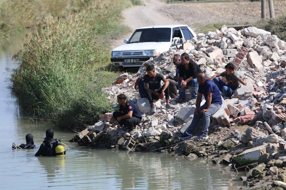 Hatay'da lise öğrencisi sulama kanalında kayboldu