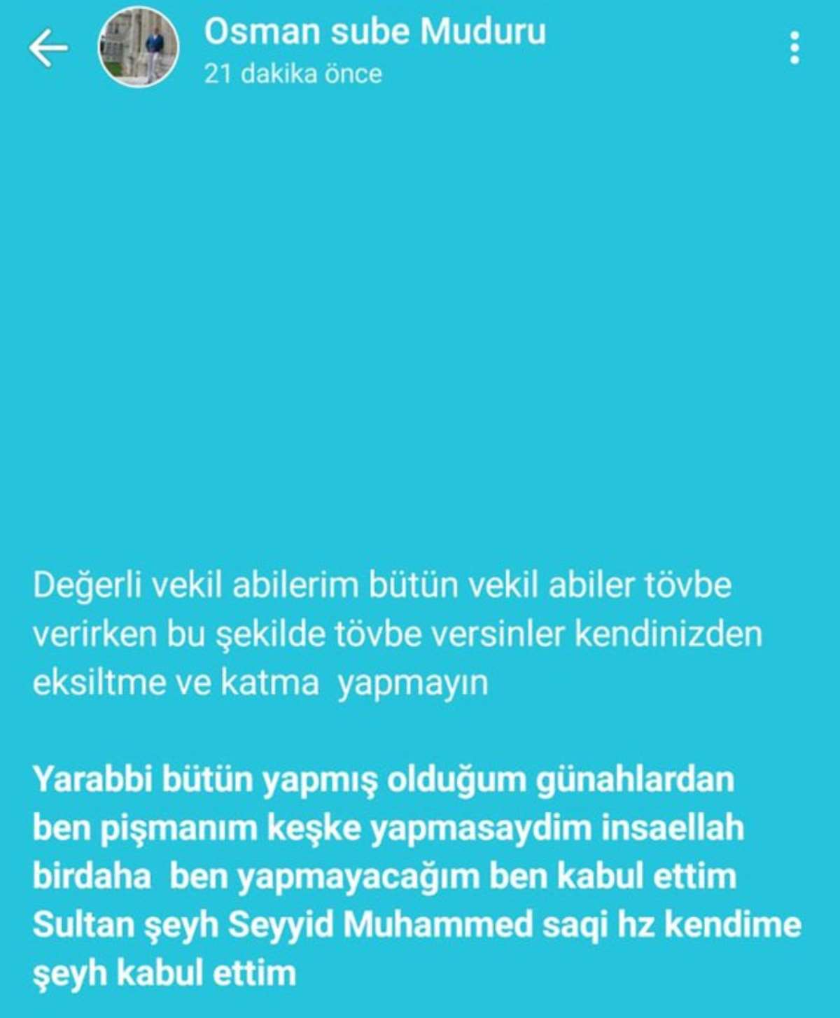 'Şeyh'e bağlanan Koçarlı İlçe Milli Eğitim Müdürü için acil çağrı: Derhal görevden alın!