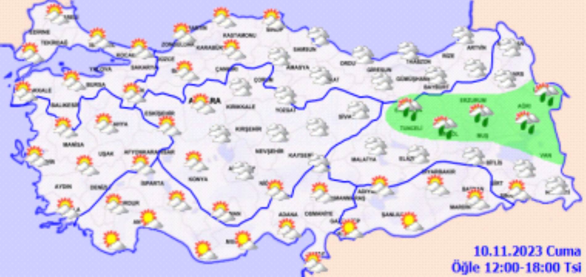 Meteoroloji açıkladı: 10 Kasım 2023 hava durumu raporu... Bugün ve yarın hava nasıl olacak?