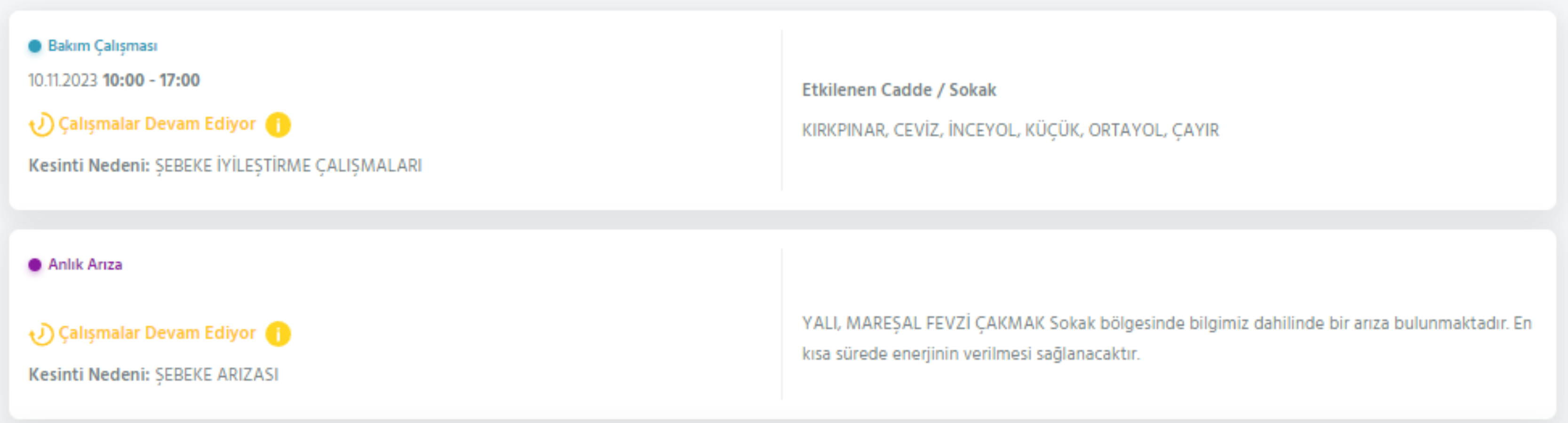 21 ilçede elektrikler kesilecek! İstanbul'da bugün elektrik kesintisi yaşanacak ilçeler hangileri? 10 Kasım İstanbul'da elektrik ne zaman gelecek? Bakırköy, Bahçelievler, Kadıköy, Beşiktaş, Avcılar'da elektrikler ne zaman gelecek?