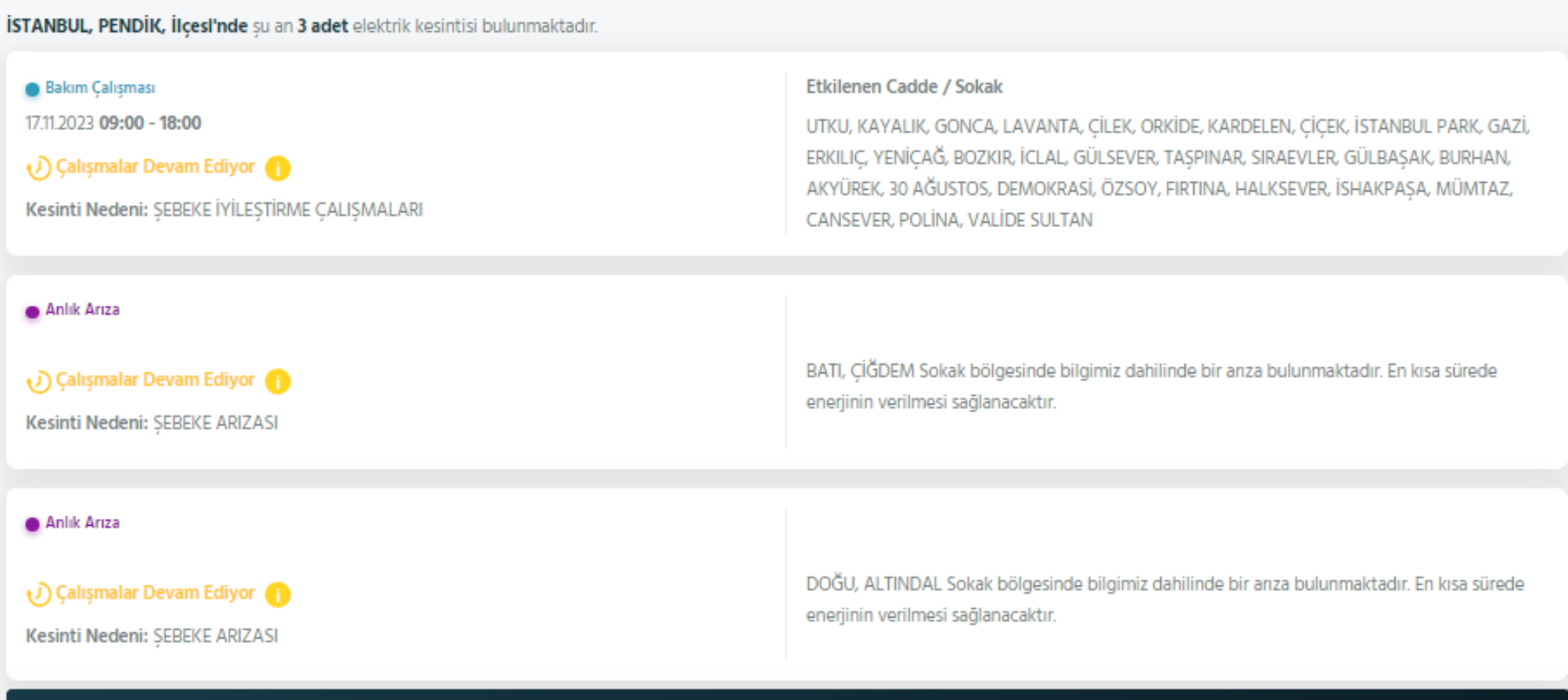 İstanbul'da 32 ilçede elektrikler kesilecek: 17 Kasım elektrikler ne zaman gelecek? Hangi ilçelerde elektrik kesilecek?