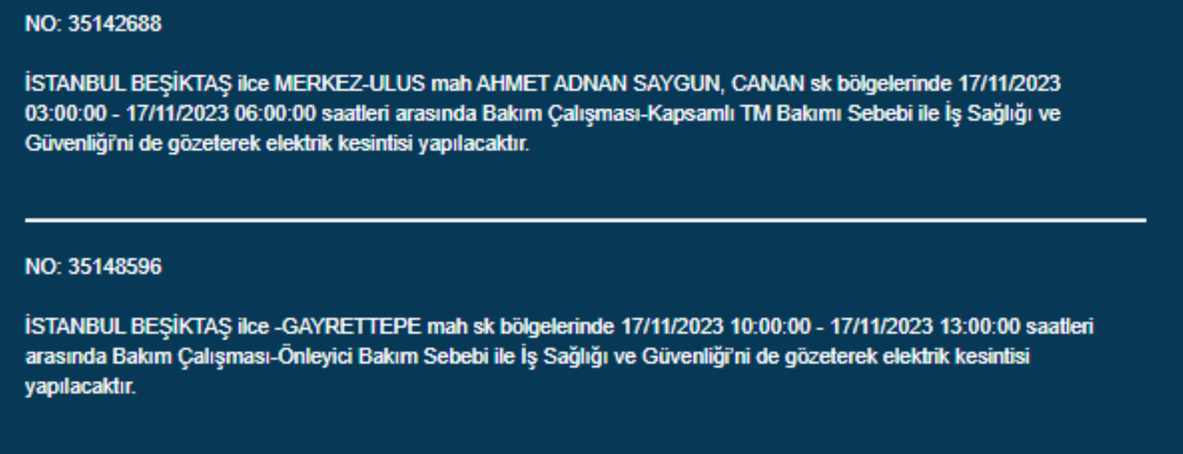 İstanbul'da 32 ilçede elektrikler kesilecek: 17 Kasım elektrikler ne zaman gelecek? Hangi ilçelerde elektrik kesilecek?