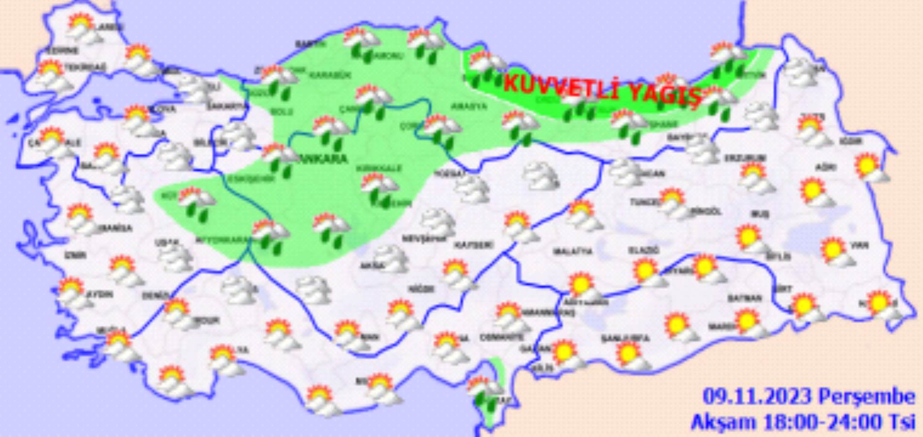 Meteoroloji açıkladı: 9 Kasım 2023 hava durumu raporu... Bugün ve yarın hava nasıl olacak?