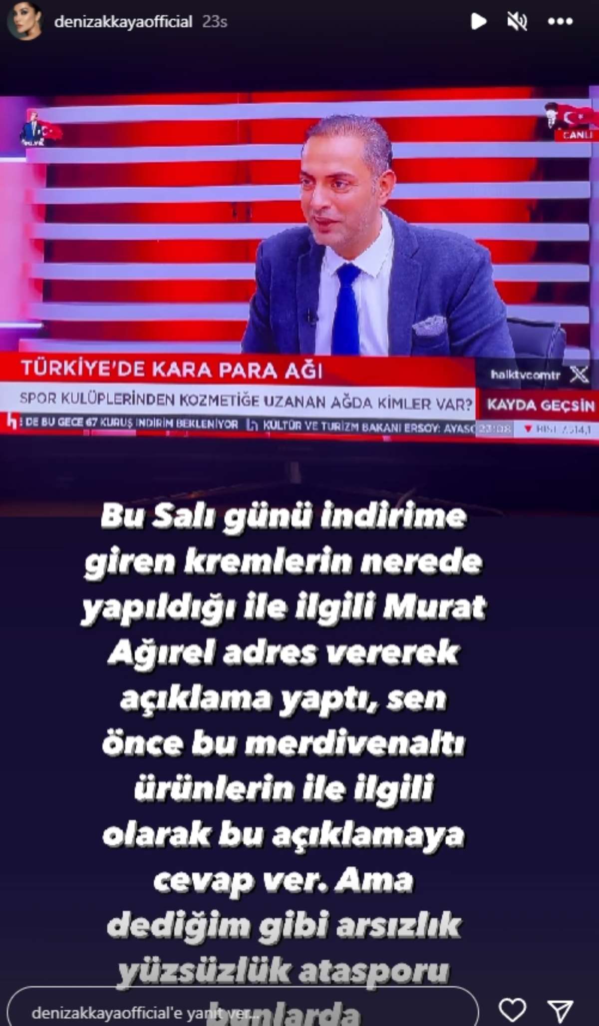 Deniz Akkaya'dan Selin Ciğerci ve Gökhan Çıra hakkında bomba iddia: 'Dilan Polat cevabı gibi, bunları da Allah çok seviyor belli ki'