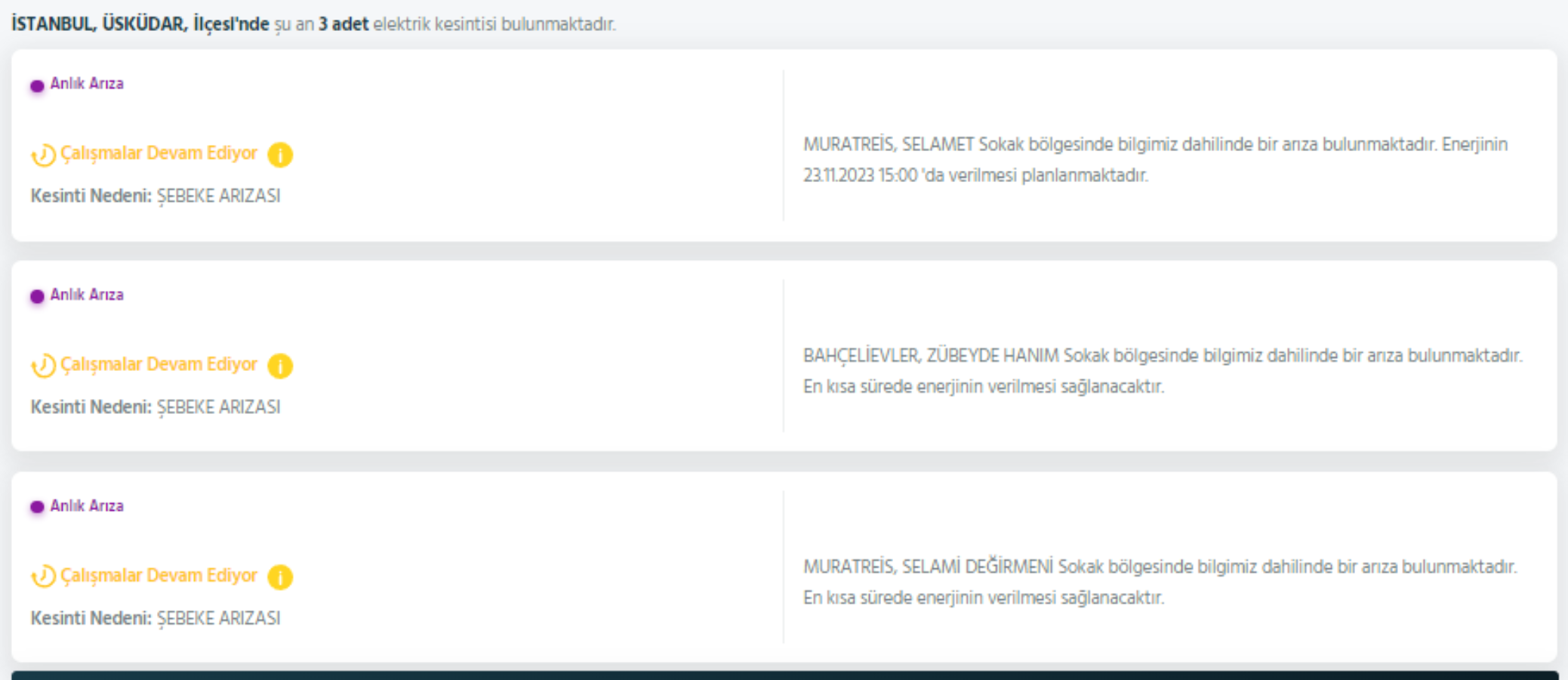 İstanbul'da 34 ilçede elektrik kesintisi: İstanbul'da bugün elektrik kesintisi yaşanacak ilçeler hangileri? İstanbul'da elektrikler ne zaman gelecek?