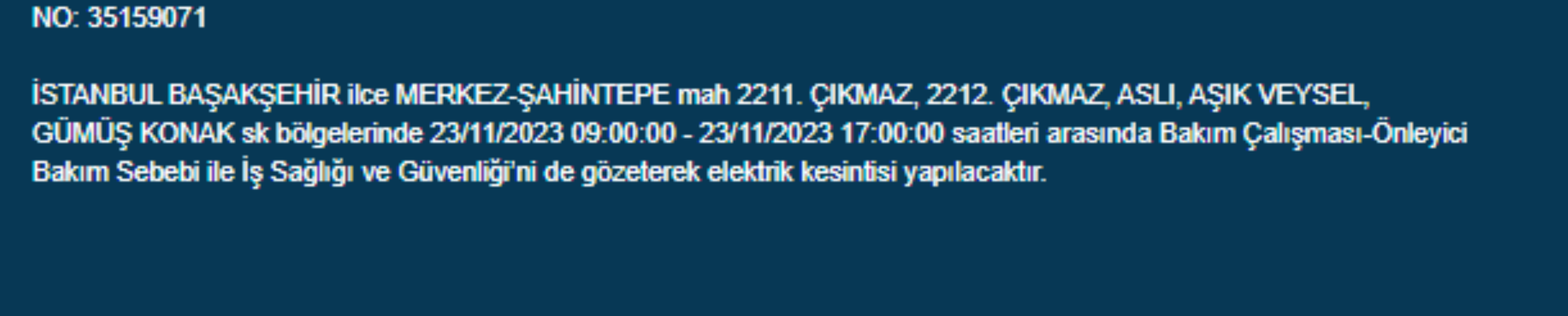 İstanbul'da 34 ilçede elektrik kesintisi: İstanbul'da bugün elektrik kesintisi yaşanacak ilçeler hangileri? İstanbul'da elektrikler ne zaman gelecek?