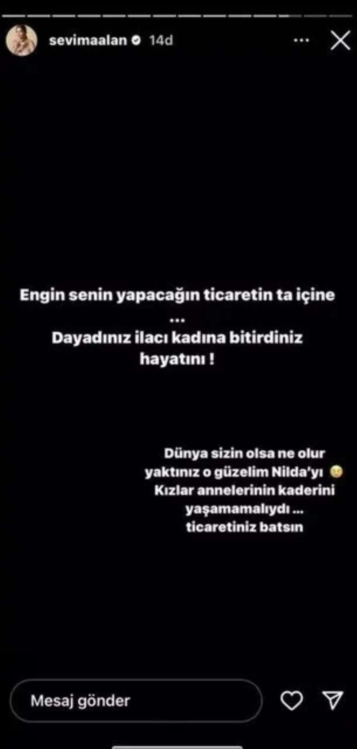 Tutuklanan Dilan Polat'ın arkadaşından tartışma yaratacak paylaşım: 'Dayadınız ilacı kadına...'