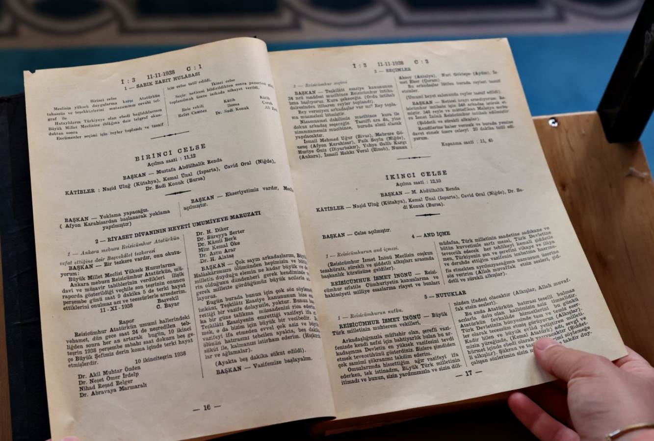 11 Kasım 1938 TBMM ilk anma: Hıçkırıklar ve ağlama sesleri ile...