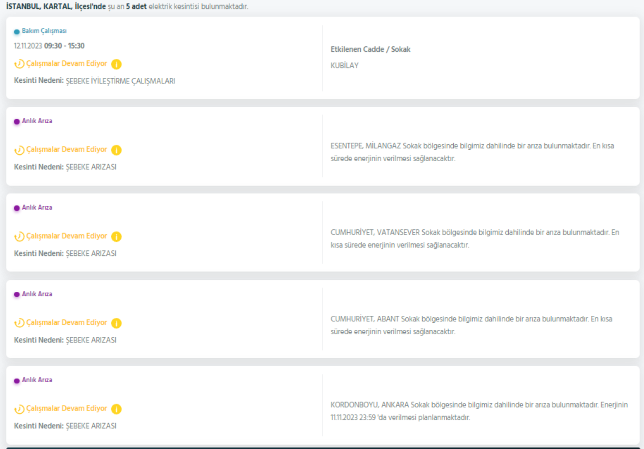 28 ilçede elektrikler kesilecek! İstanbul'da bugün elektrik kesintisi yaşanacak ilçeler hangileri? 12 Kasım İstanbul'da elektrik ne zaman gelecek? Avcılar, Bağcılar, Beylikdüzü, Fatih, Esenyurt, Pendik, Maltepe, Sancaktepe'de elektrikler ne zaman gelecek?