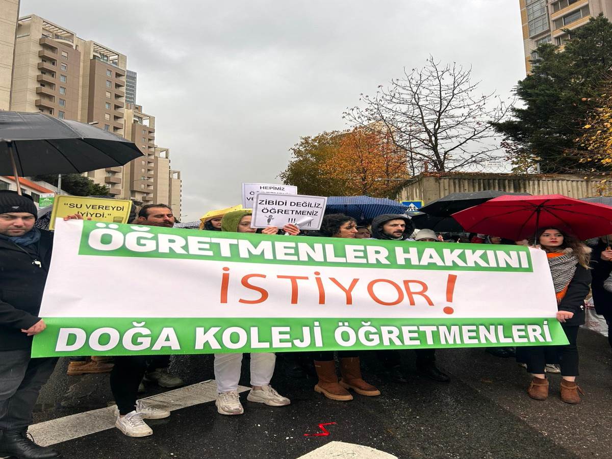 Doğa Koleji öğretmenleri Cumhuriyet'e konuştu: İnsan kimliğimiz için mücadele ediyoruz