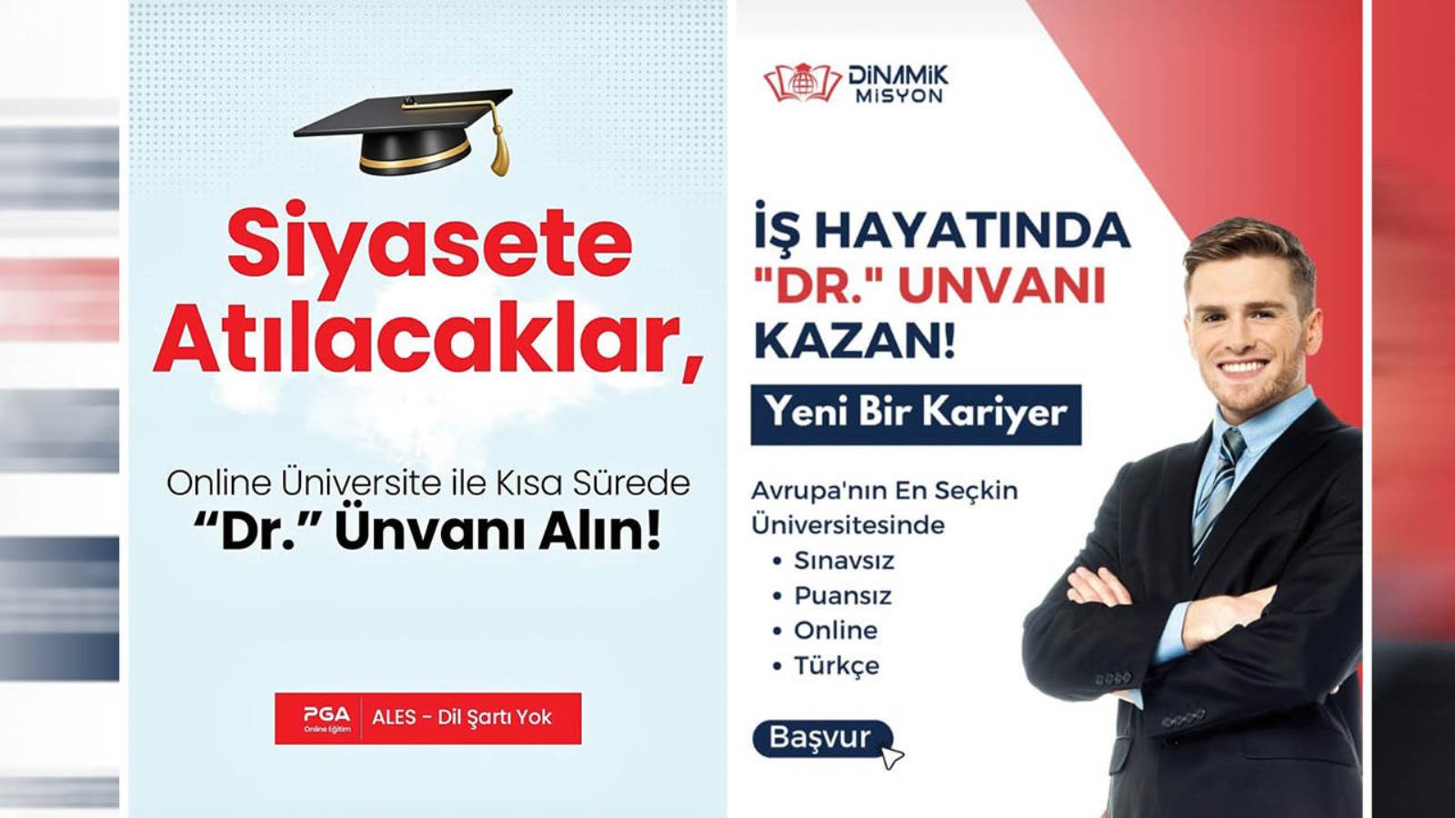 Üniversiteden satılık ‘Dr.’ unvanı: Aralarında siyasiler de var!