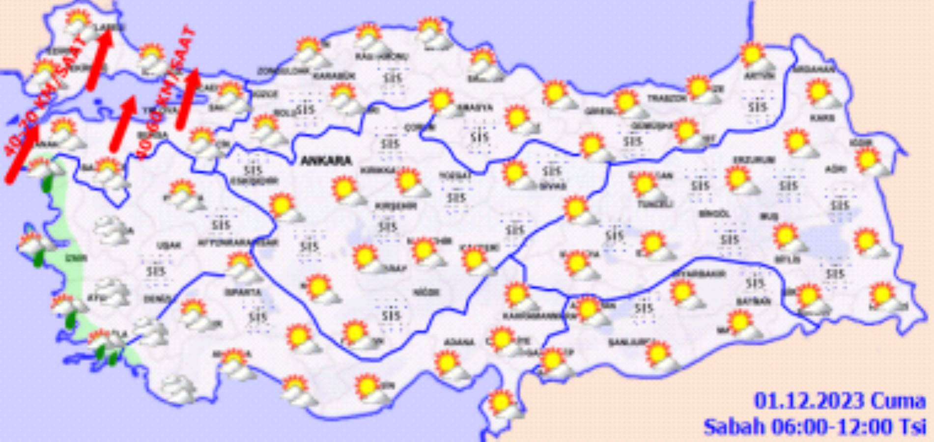 Meteoroloji açıkladı: 1 Aralık 2023 hava durumu raporu... Bugün hava nasıl olacak? Kar yağışı bekleniyor mu?