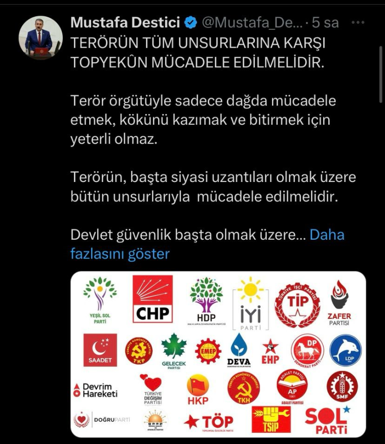 Cemal Enginyurt'tan, Mustafa Destici'ye sert tepki: 'Hain arıyorsan aynaya bak!'