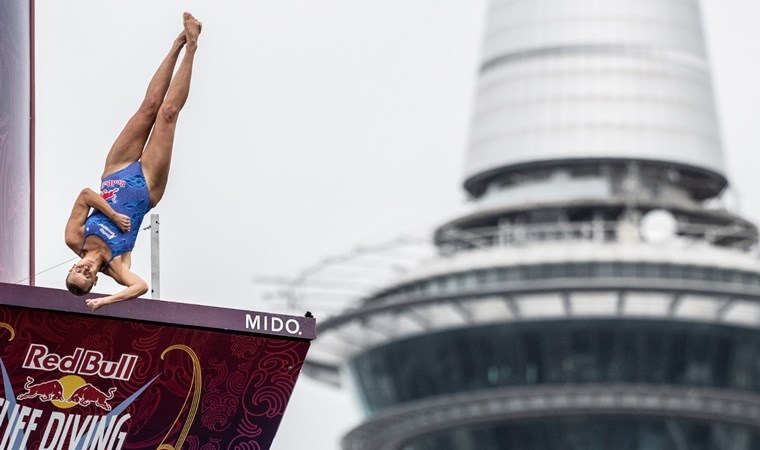 Red Bull Cliff Diving World Series'te tarihi zafer: 4 yıllık hakimiyet sona erdi!