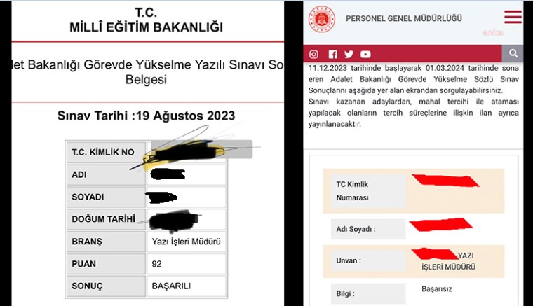 CHP'li Öztürkmen, Adalet Bakalnlığı'ndaki 'mülakat' skandalını belgeleriyle paylaştı: 'Siz engerekler ve çıyanlarsınız'