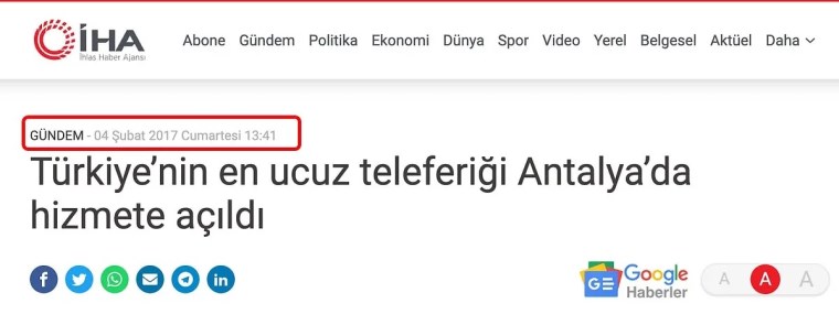 Binali Yıldırım da açılış törenine katılmış... Antalya'da faciaya sebep olan teleferiğin 'Türkiye'nin en ucuz teleferiği' olarak tanıtıldığı ortaya çıktı